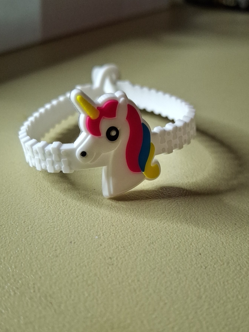 Unicorn Bracelet Adjustable Wrist Rubber Accessory